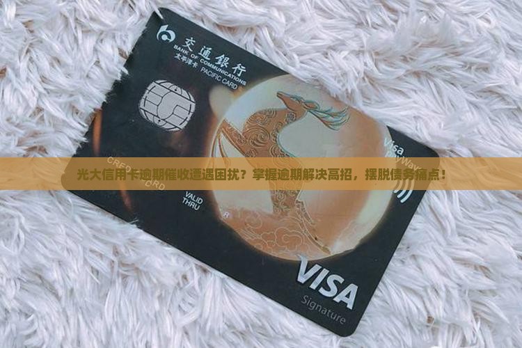 光大信用卡逾期催收遭遇困扰？掌握逾期解决高招，摆脱债务痛点！