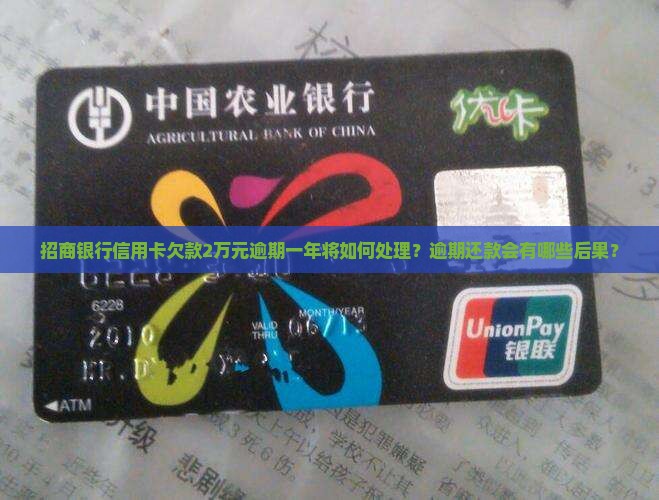 招商银行信用卡欠款2万元逾期一年将如何处理？逾期还款会有哪些后果？