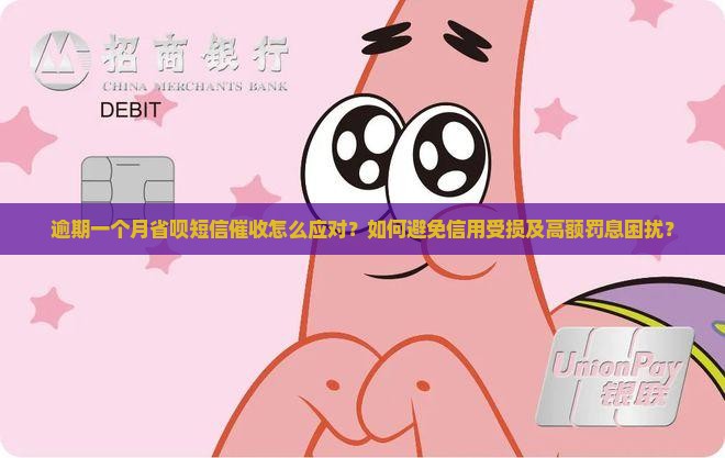 逾期一个月省呗短信催收怎么应对？如何避免信用受损及高额罚息困扰？