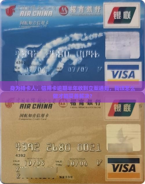 身为持卡人，信用卡逾期半年收到立案通知，我该怎么做才能妥善解决？