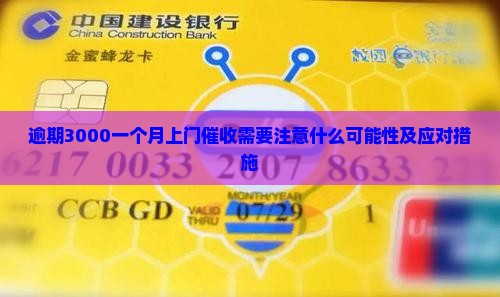 逾期3000一个月上门催收需要注意什么可能性及应对措施