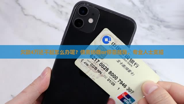 欠款4万还不起怎么办呢？债务协商or停息挂账，专业人士支招