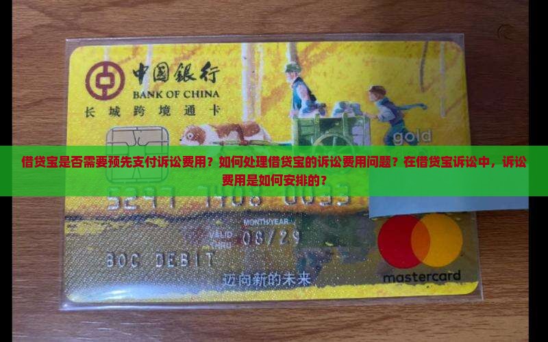借贷宝是否需要预先支付诉讼费用？如何处理借贷宝的诉讼费用问题？在借贷宝诉讼中，诉讼费用是如何安排的？