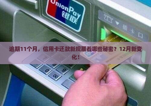 逾期11个月，信用卡还款新规藏着哪些秘密？12月新变化！