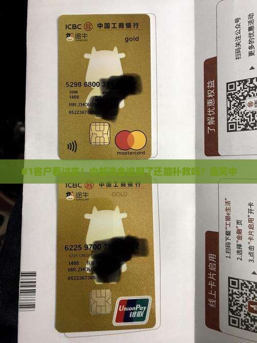 #1客户看过来！中邮消金逾期了还能补救吗？急哭中