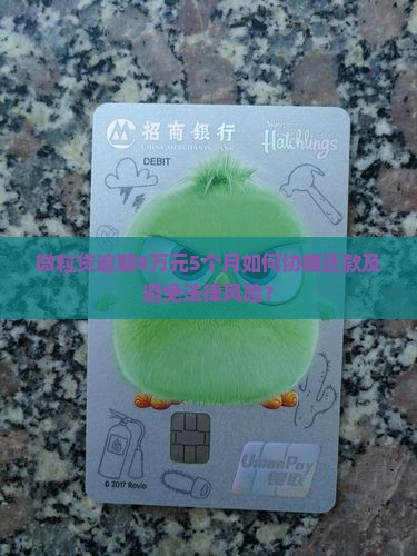 微粒贷逾期8万元5个月如何协商还款及避免法律风险？