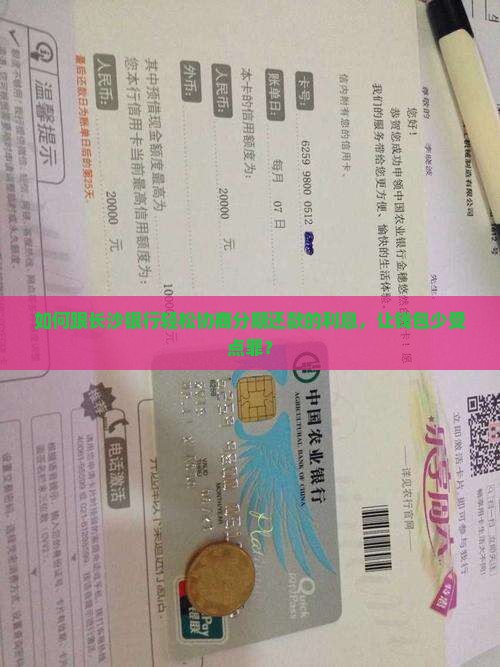 如何跟长沙银行轻松协商分期还款的利息，让钱包少受点罪？