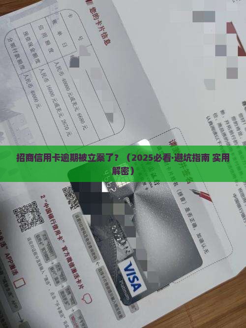 招商信用卡逾期被立案该怎么处理