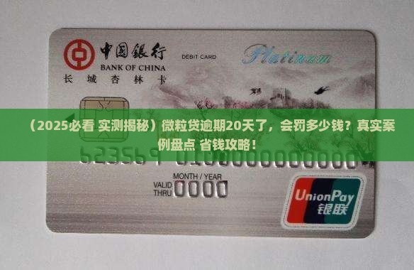 微粒贷逾期20天后的处罚措施是什么