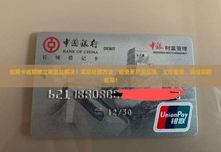信用卡逾期被立案怎么解决