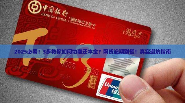 网贷逾期需怎样协商还本金怎么办