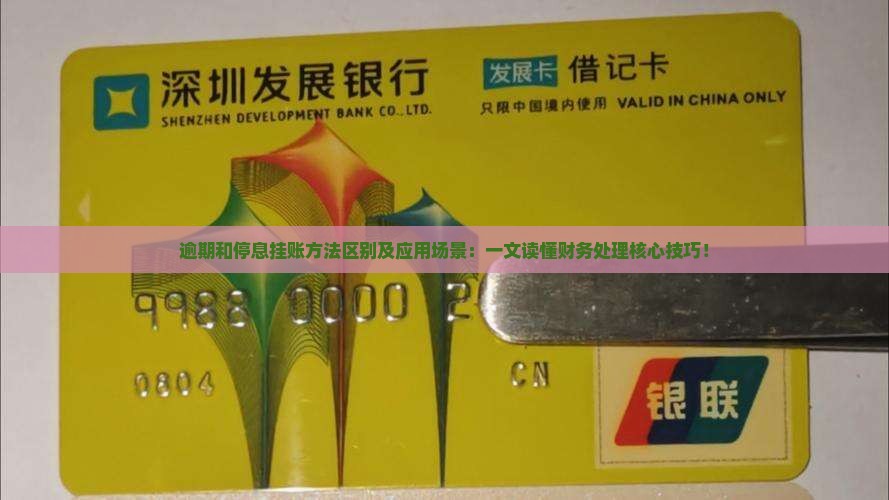 逾期和停息挂账方法区别及应用场景