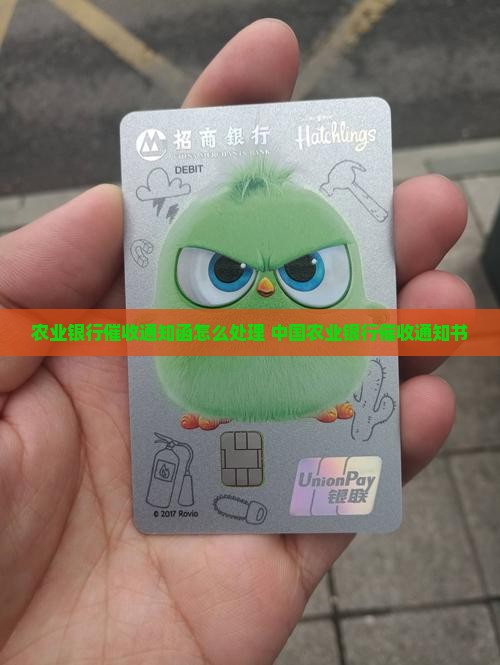 农业银行催收通知函怎么处理