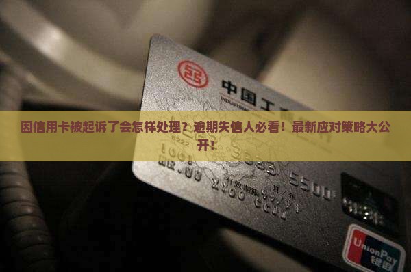 因信用卡被起诉了会怎样处理
