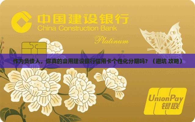 建设银行信用卡个性化分期
