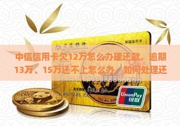 中信信用卡欠12万怎么办理还款