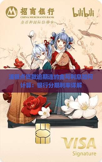 浦银点贷款逾期违约金与利息如何计算：银行分期利率详解
