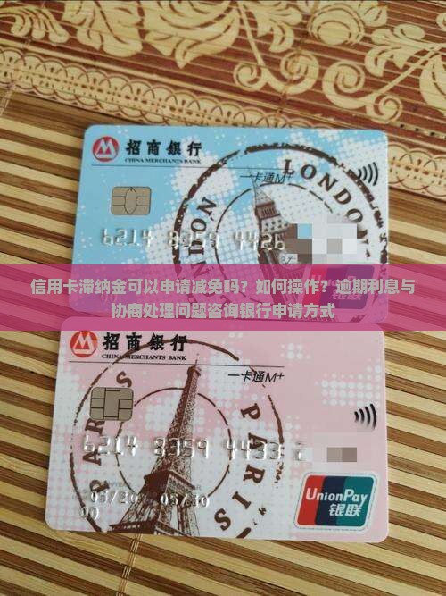 信用卡滞纳金可以申请减免吗？如何操作？逾期利息与协商处理问题咨询银行申请方式