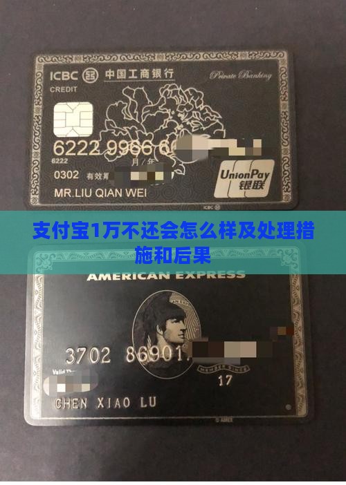 支付宝1万不还会怎么样及处理措施和后果