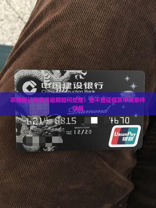 农商银行惠民贷逾期如何处理：查不查征信及申请条件详解