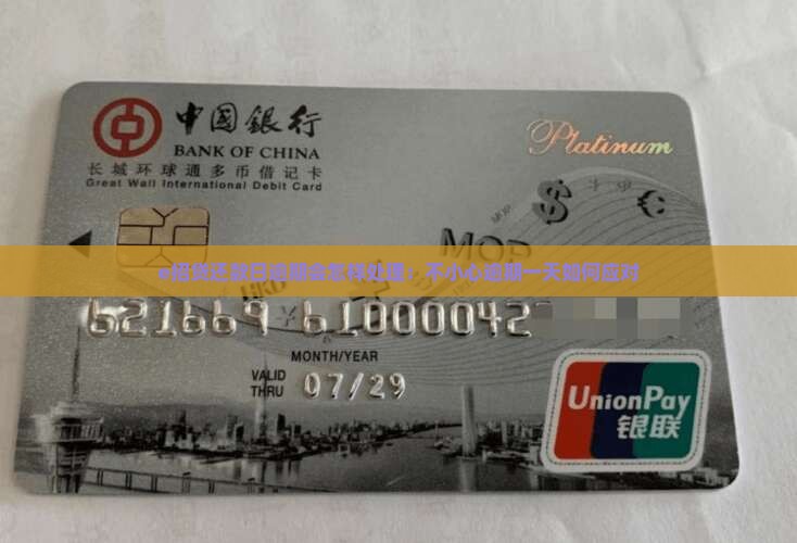 e招贷还款日逾期会怎样处理：不小心逾期一天如何应对