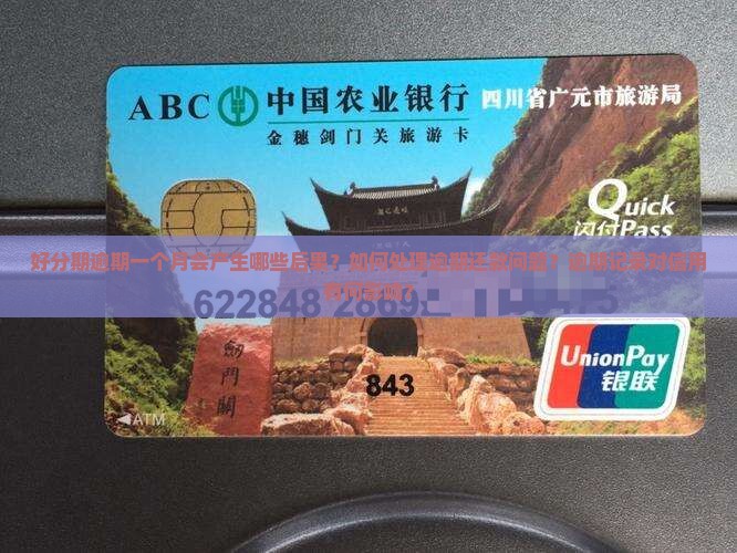 好分期逾期一个月会产生哪些后果？如何处理逾期还款问题？逾期记录对信用有何影响？