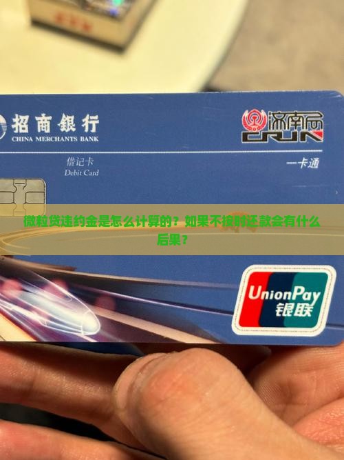微粒贷违约金是怎么计算的？如果不按时还款会有什么后果？