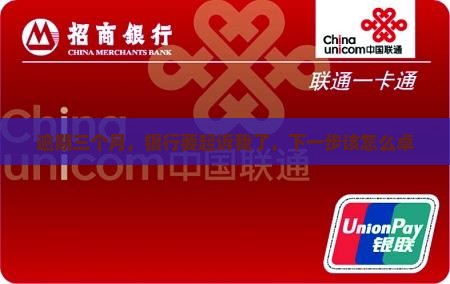 逾期三个月，银行要起诉我了，下一步该怎么卓