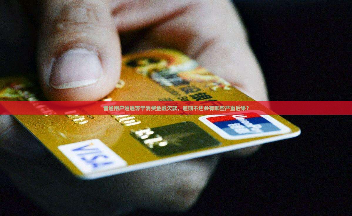 普通用户遭遇苏宁消费金融欠款，逾期不还会有哪些严重后果？