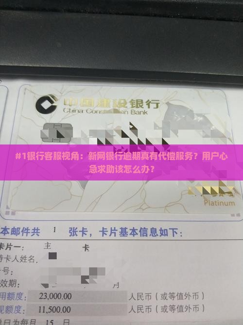#1银行客服视角：新网银行逾期真有代偿服务？用户心急求助该怎么办？