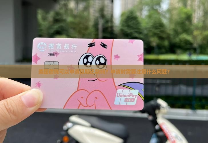 美团借钱可以申请延期还款吗？申请时需要注意什么问题？