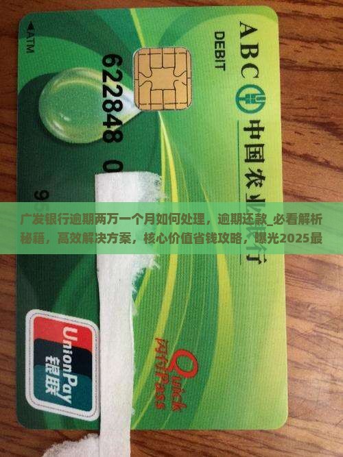 广发银行逾期两万一个月如何处理