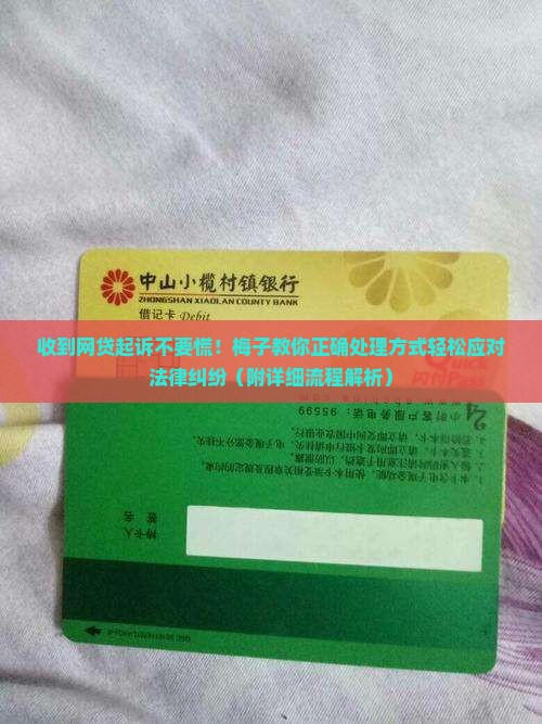 网贷已经起诉了我怎么应对