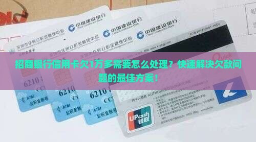 招商银行信用卡欠1万多需要怎么处理
