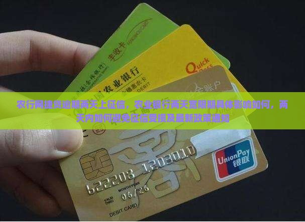 农行网捷贷逾期两天上征信