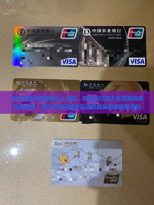 农行网捷贷逾期两天上征信