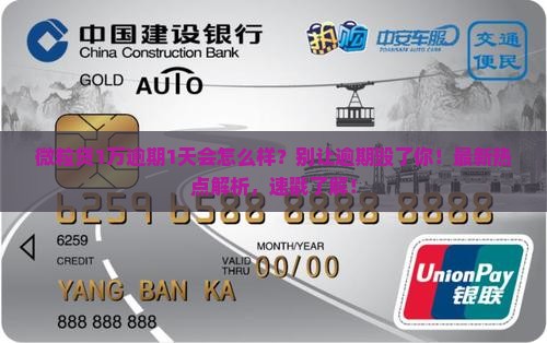 微粒贷1万逾期1