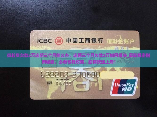 微粒贷欠款2万逾期三个月怎么办