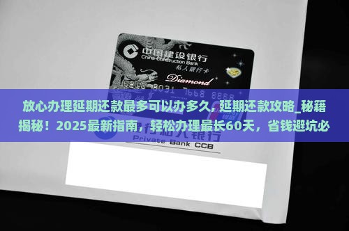 放心办理延期还款最多可以办多久