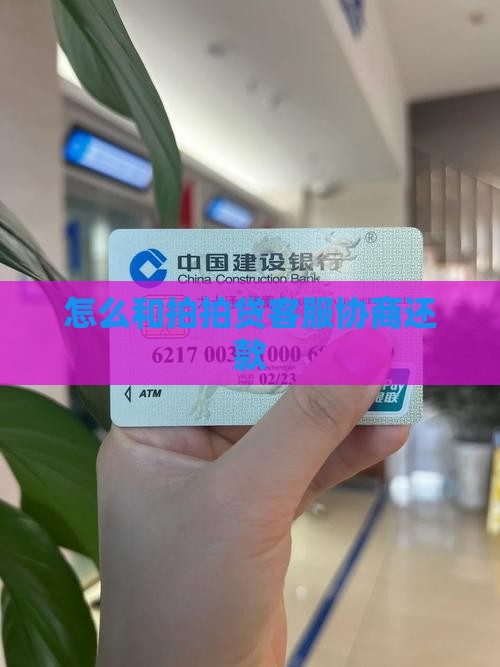 怎么和拍拍贷客服协商还款