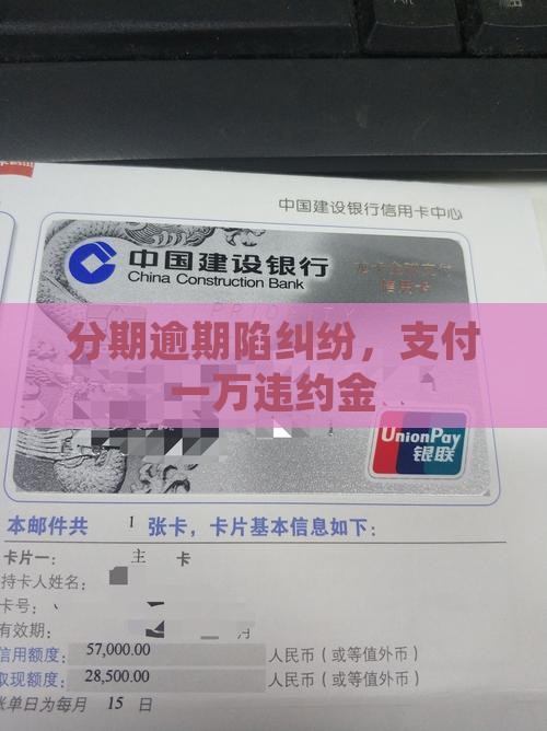 分期逾期陷纠纷，支付一万违约金