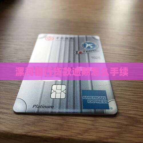 漯河银行贷款逾期怎么手续