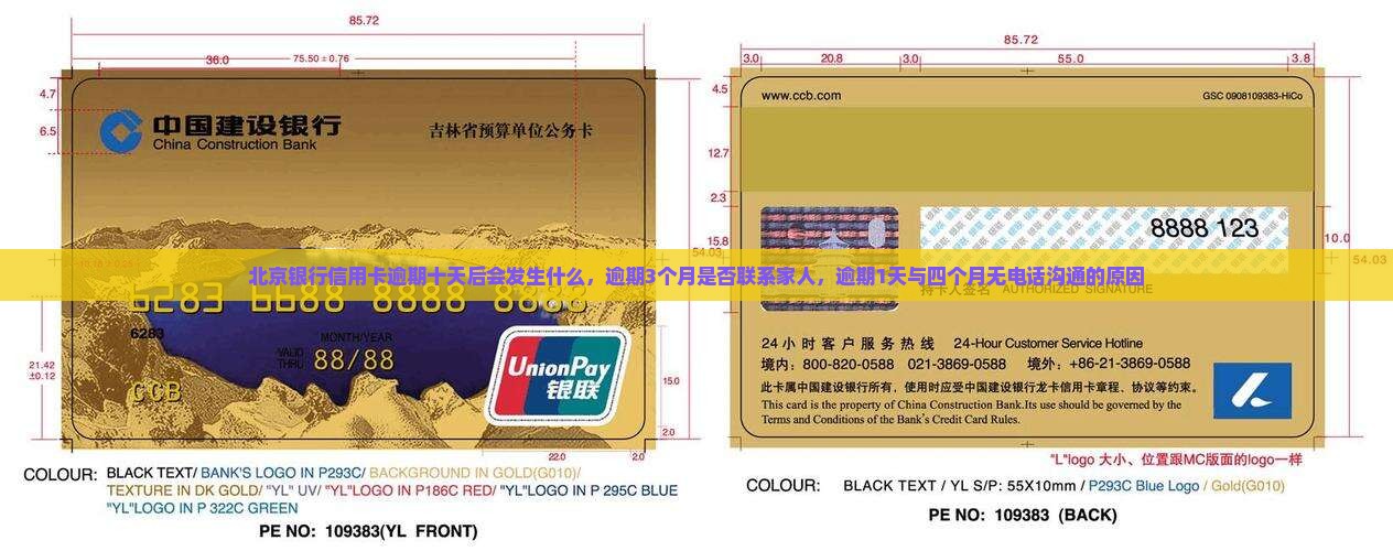 北京银行信用卡逾期十天后会发生什么，逾期3个月是否联系家人，逾期1天与四个月无电话沟通的原因