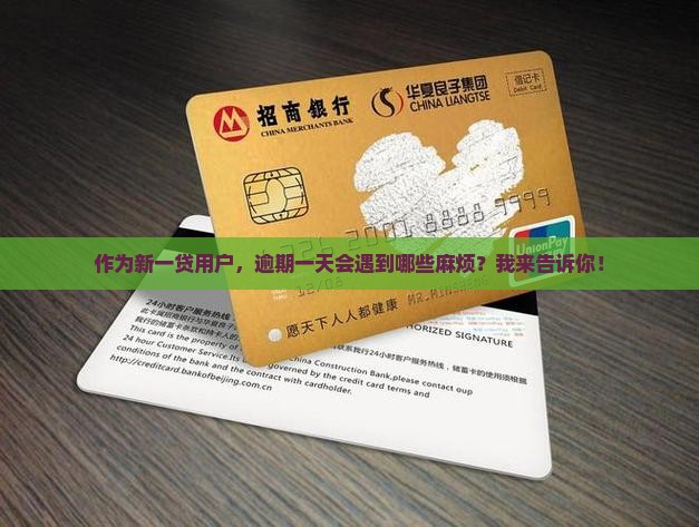 作为新一贷用户，逾期一天会遇到哪些麻烦？我来告诉你！