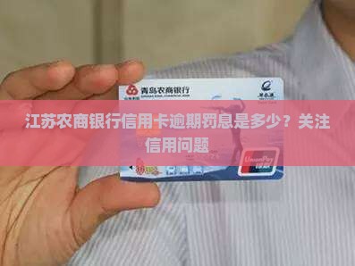 江苏农商银行信用卡逾期罚息是多少？关注信用问题