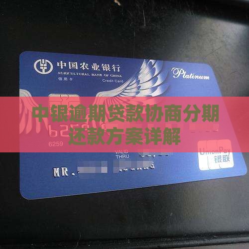 中银逾期贷款协商分期还款方案详解