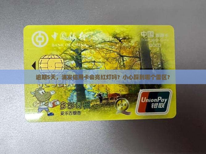 逾期5天，浦发信用卡会亮红灯吗？小心踩到哪个雷区？