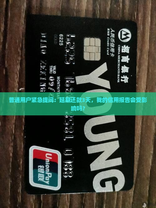 普通用户紧急提问：延期还款3天，我的信用报告会受影响吗？