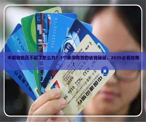 中邮钱包还不起了怎么办该怎么处理