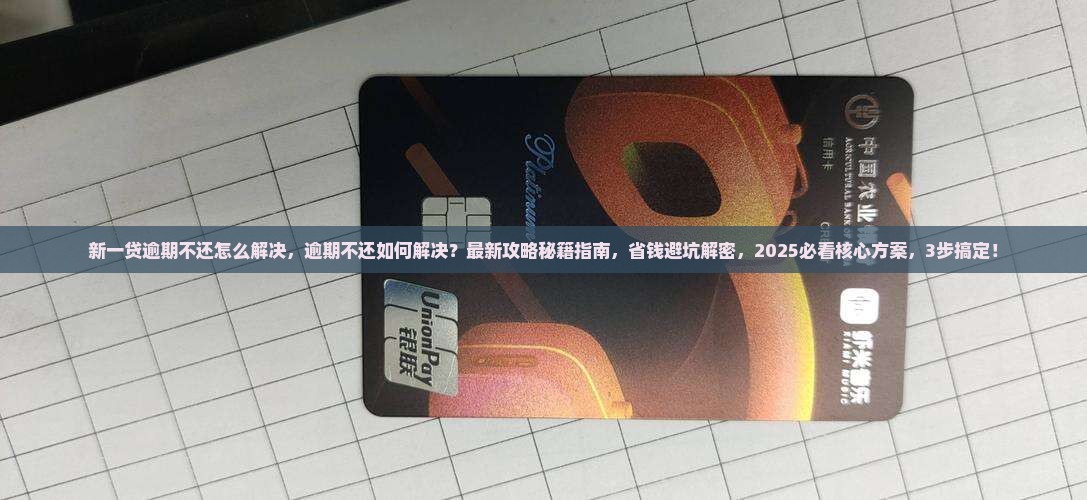 新一贷逾期不还怎么解决
